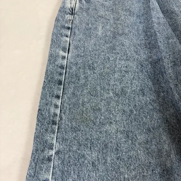 Free People We The Free Ziggy Denim Overall Straight Leg Bibs Women’s Size Small - Picture 3 of 16